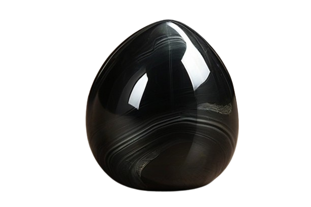 Silver Sheen Obsidian - crystinfo.com