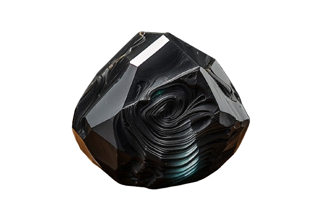 Black obsidian - crystinfo.com