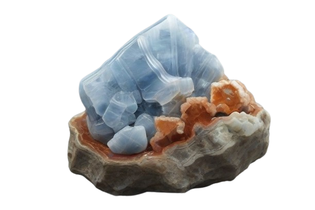 Common Blue Calcite - crystinfo.com
