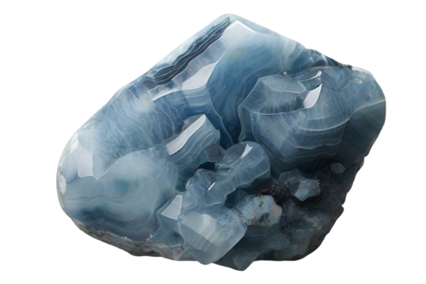 Phantom Blue Calcite - crystinfo.com