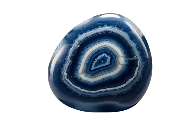 Common Blue Agate - crystinfo.com