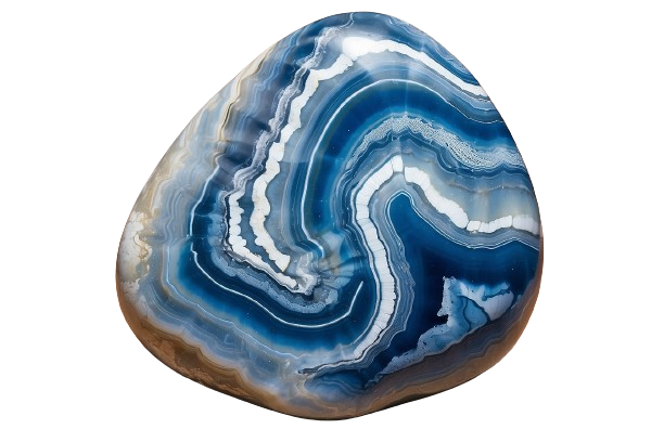Blue Lace Agate - crystinfo.com