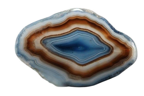Blue Ocean Agate - crystinfo.com