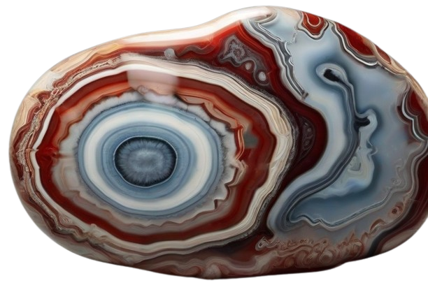 Imperial Blue Agate - crystinfo.com