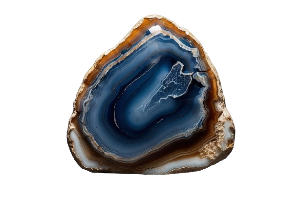 Blue Turkish Agate - crystinfo.com