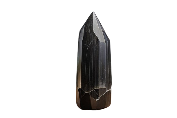 Lemurian Black Calcite - crystinfo.com