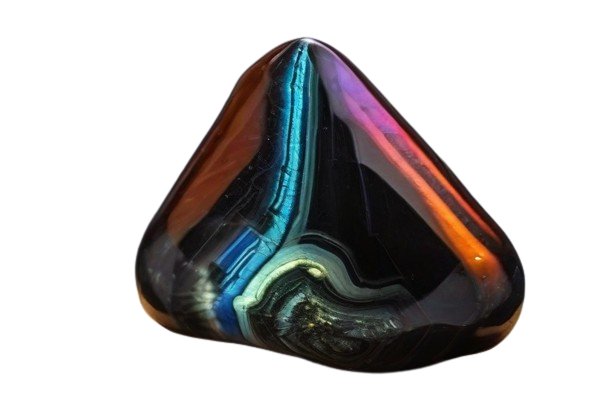 Rainbow Obsidian  - crystinfo.com