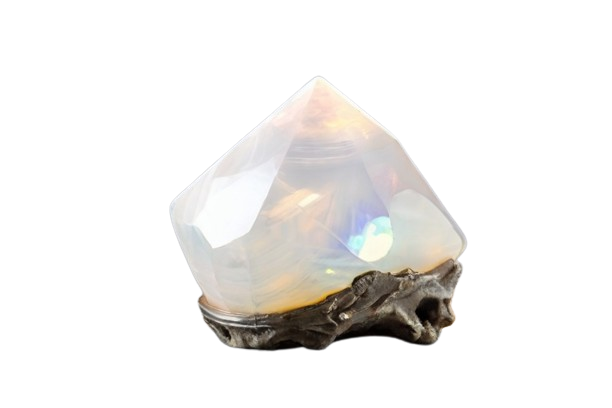 White Opal  - crystinfo.com
