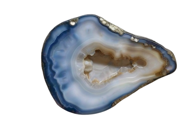 Blue Laguna Agate - crystinfo.com