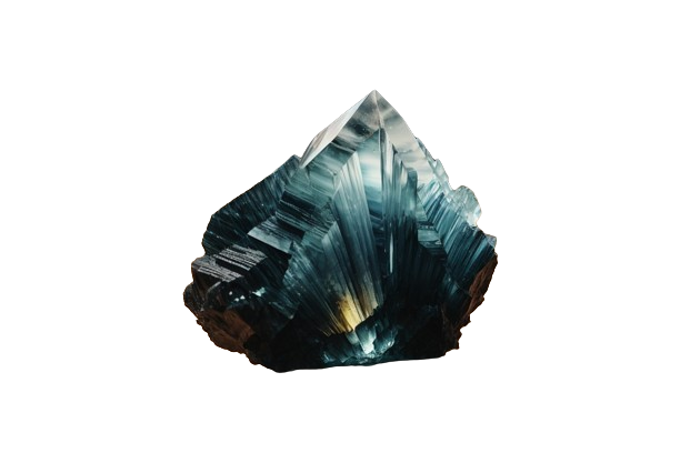 Black Shamanite Calcite - crystinfo.com