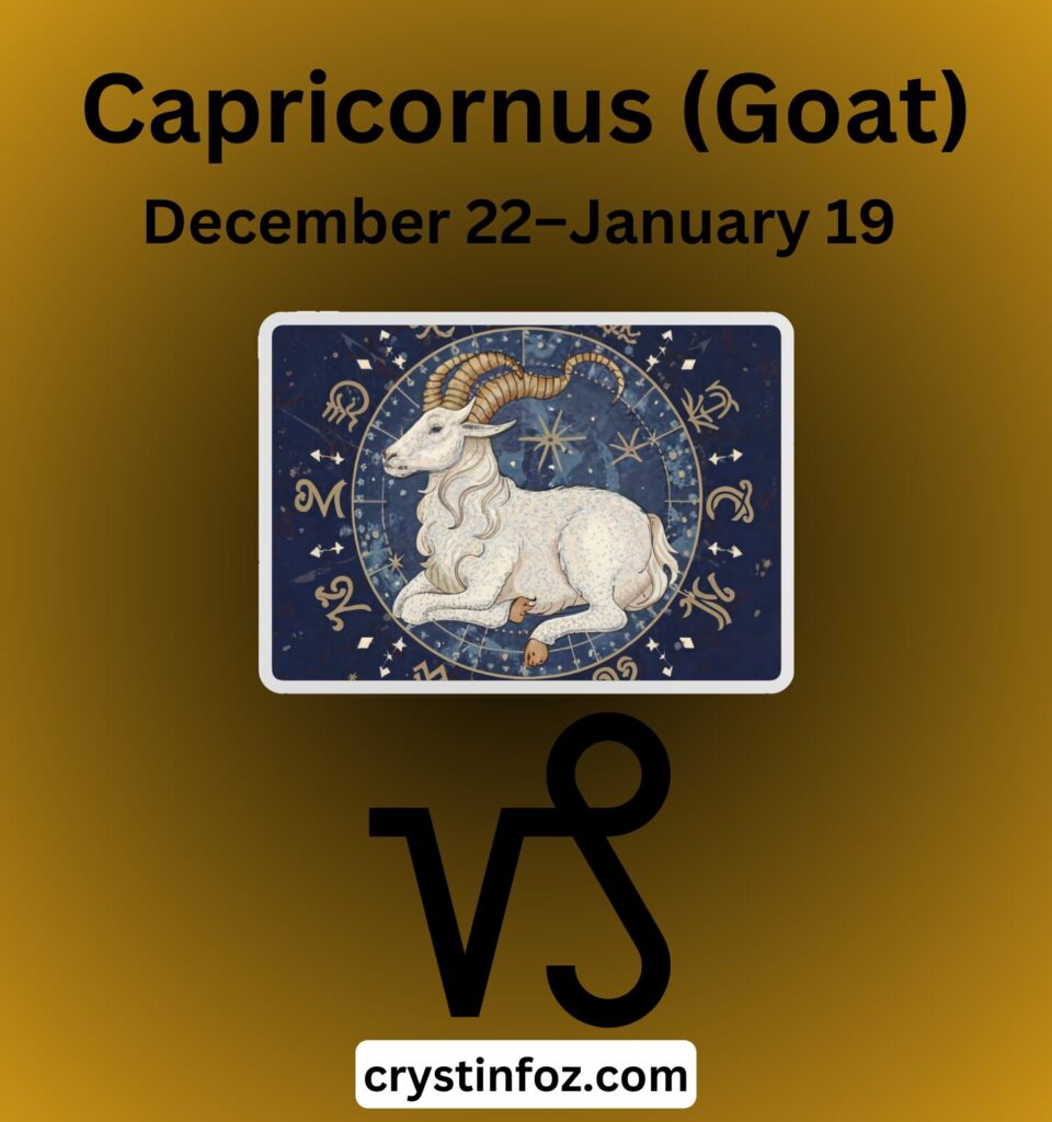 Capricornus (Goat) crystinfoz.com